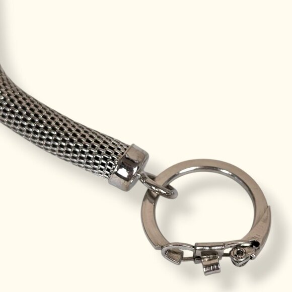 (2/$20) Vintage Metal Mesh Chain Accent Belt - Picture 5 of 6